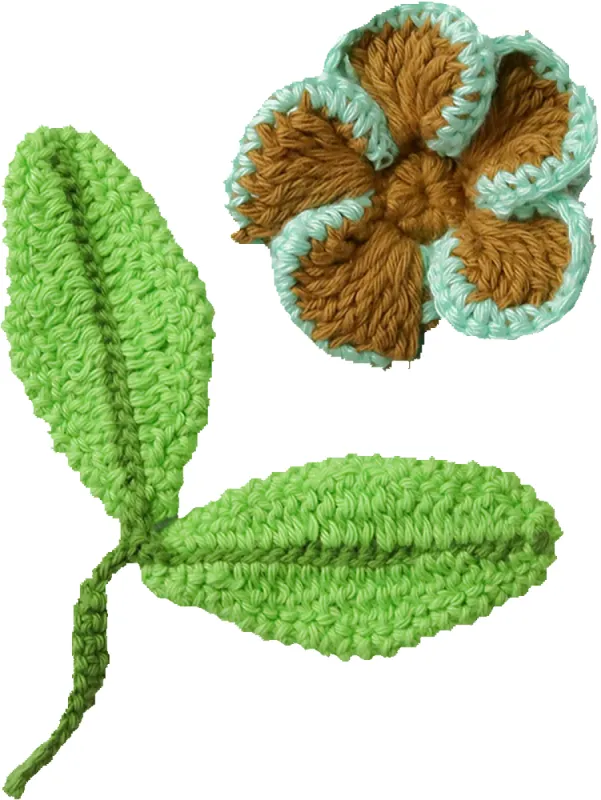 Crochet Flower sold by Lingua Franca NYC