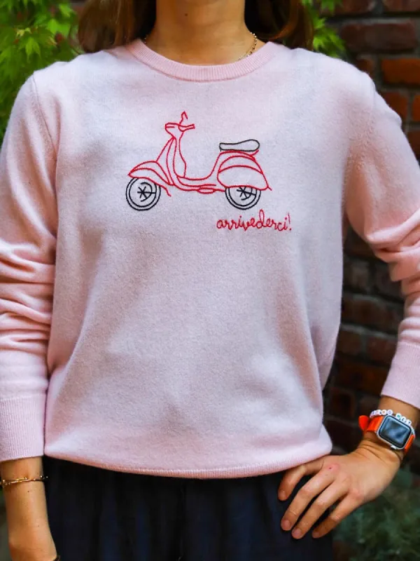 Arrivederci Crewneck sold by Lingua Franca NYC