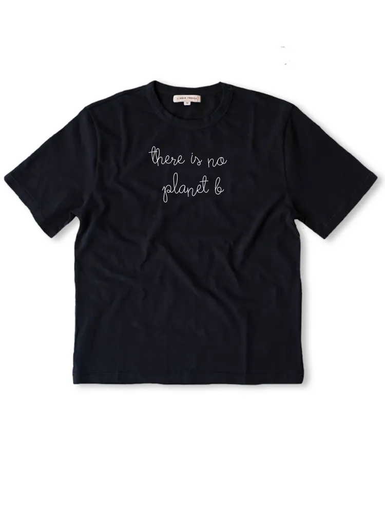 "there is no planet b" T-Shirt sold by Lingua Franca NYC product image thumbnail 2
