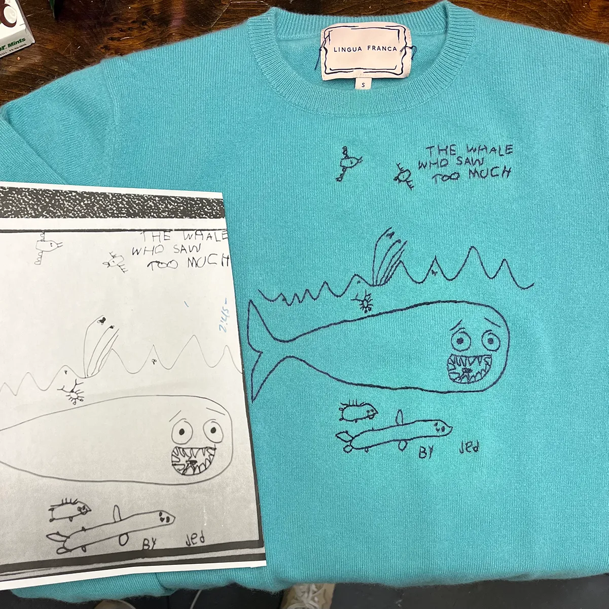 Bespoke Mens Crewneck sold by Lingua Franca NYC product image thumbnail 5