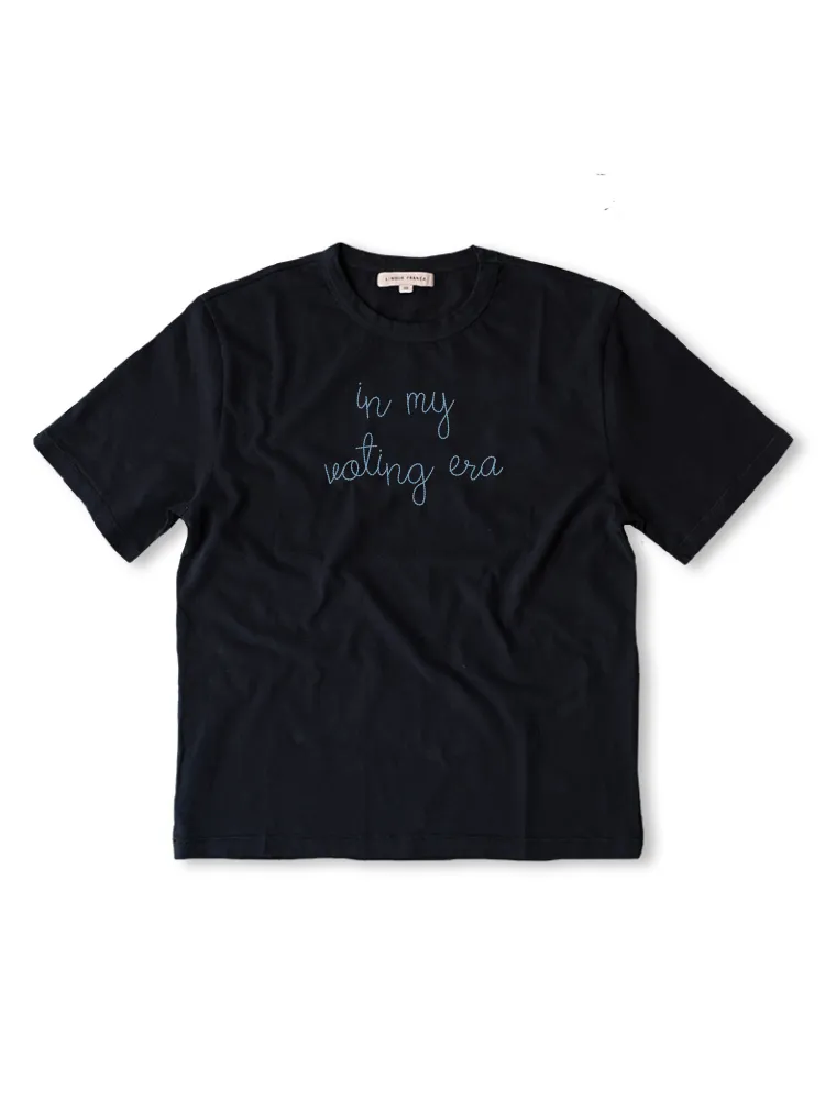 "in my voting era" Women's T-Shirt sold by Lingua Franca NYC product image thumbnail 2
