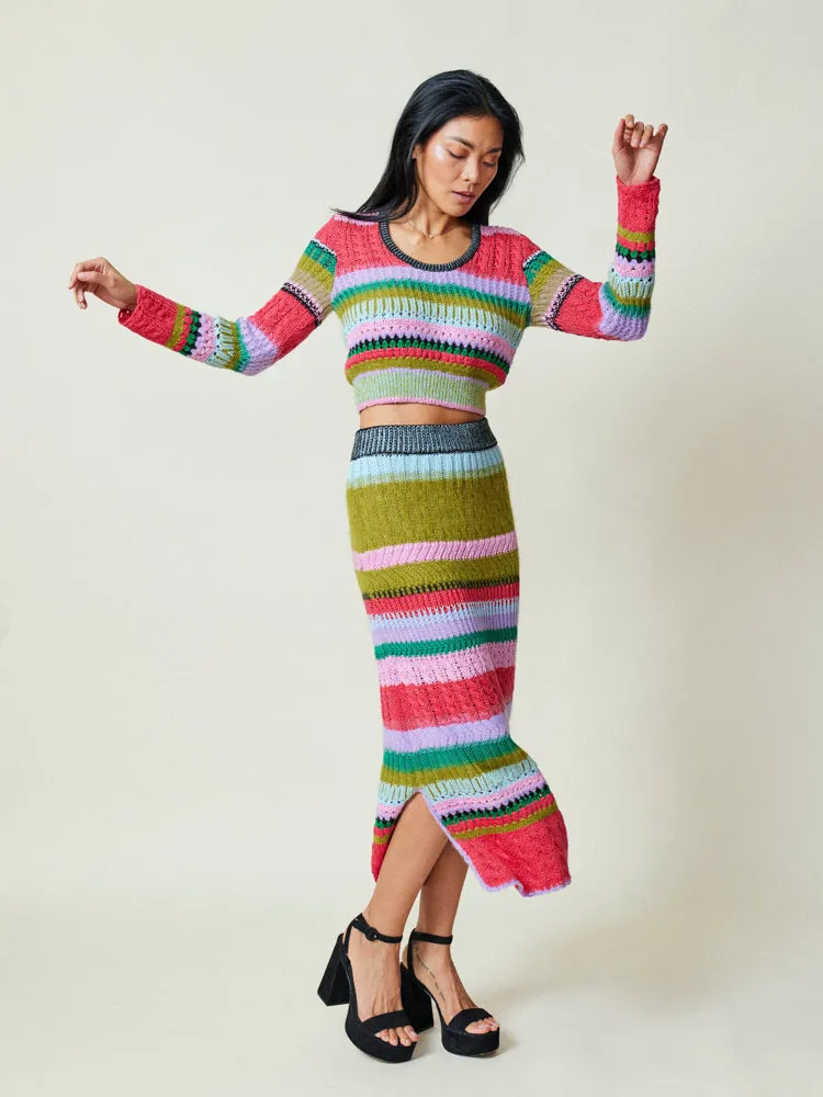 Ashby Multi Stitch Top sold by Lingua Franca NYC product image thumbnail 2