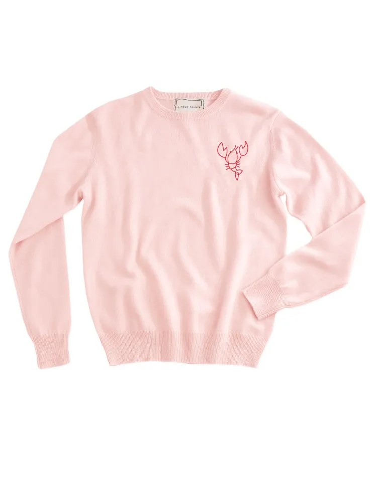 Lobster Crewneck sold by Lingua Franca NYC product image thumbnail 5