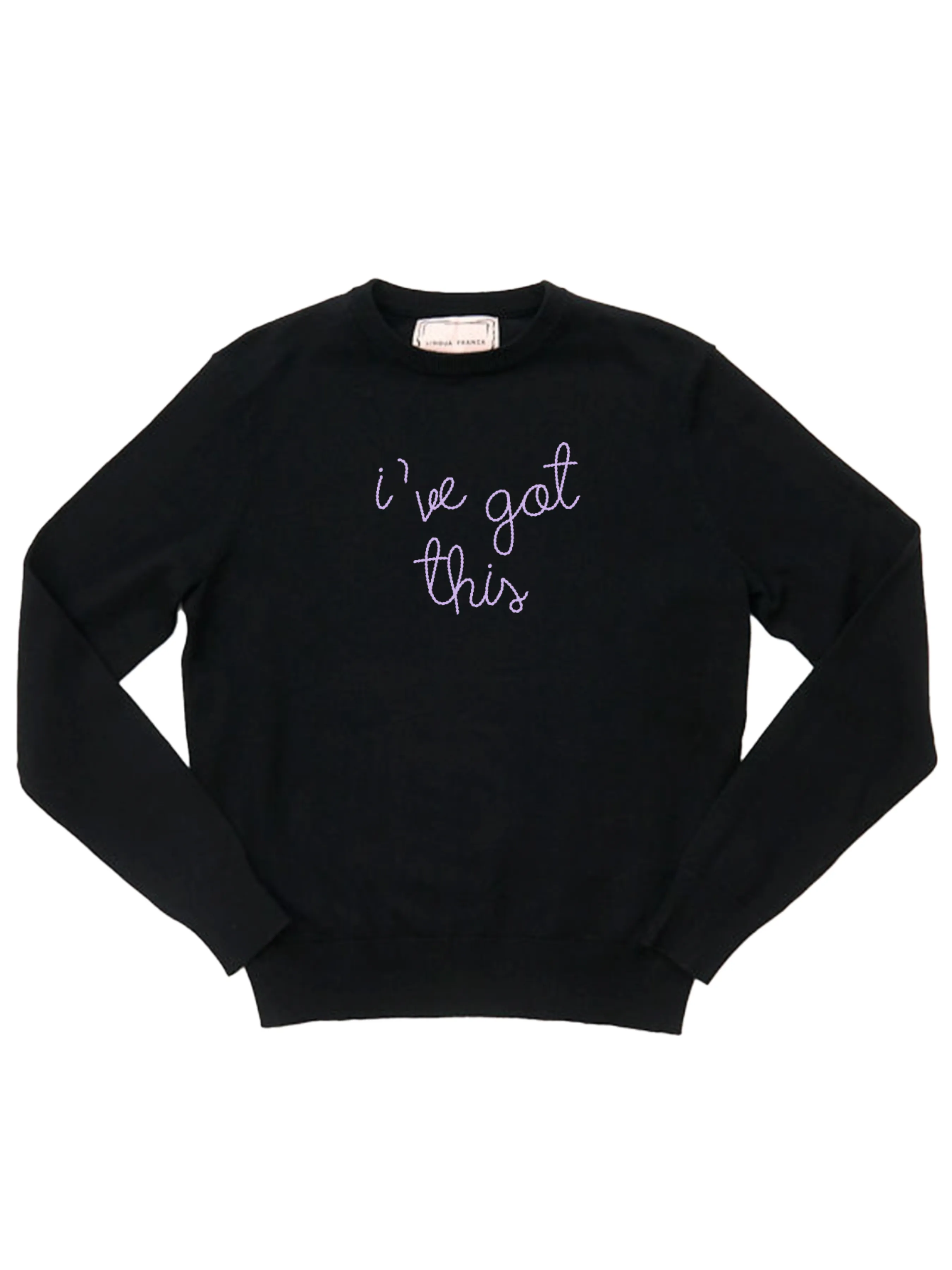 "i've got this" Cotton Silk Crewneck sold by Lingua Franca NYC product image thumbnail 2
