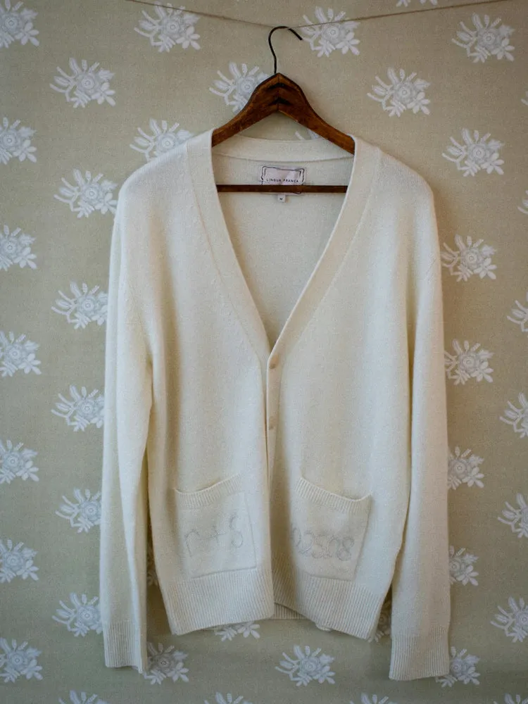 Anniversary Oversized Cardigan sold by Lingua Franca NYC