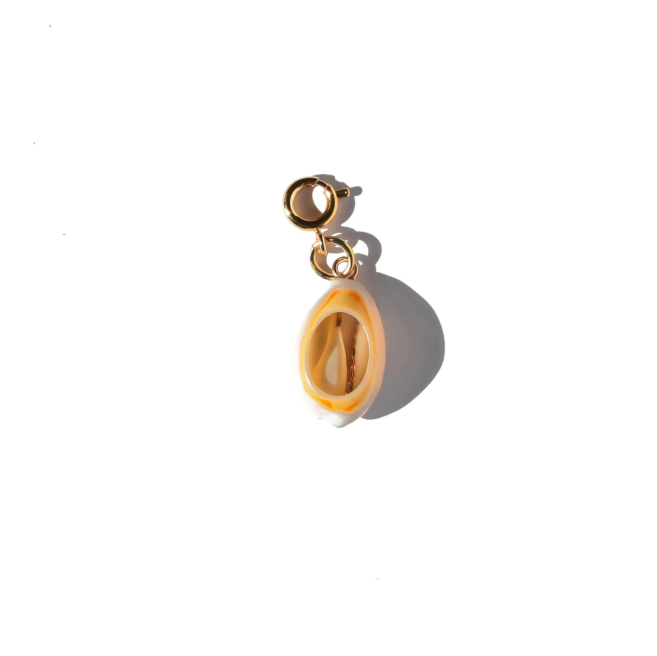 Cowrie Shell Charm sold by Lingua Franca NYC product image thumbnail 2