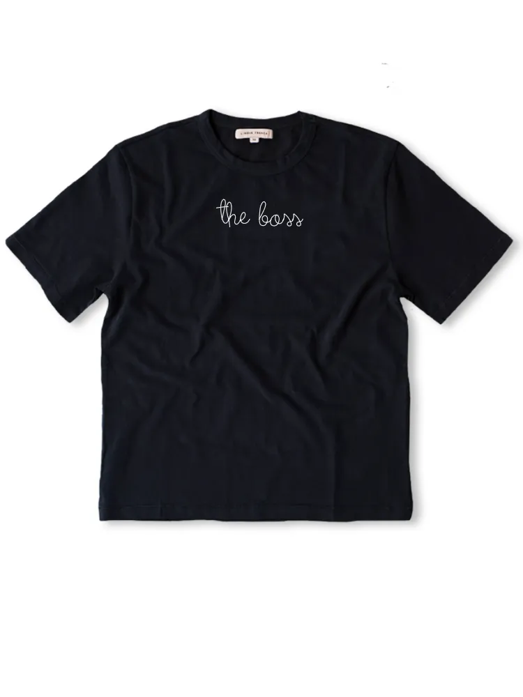 "the boss" T-Shirt sold by Lingua Franca NYC product image thumbnail 2