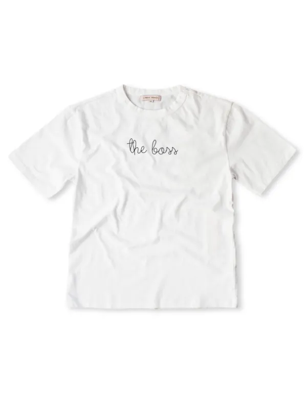 "the boss" T-Shirt made by Lingua Franca NYC