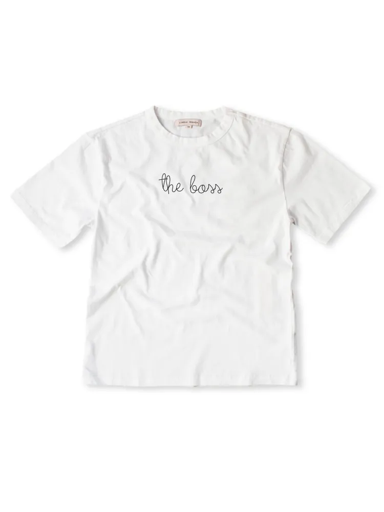 "the boss" T-Shirt sold by Lingua Franca NYC