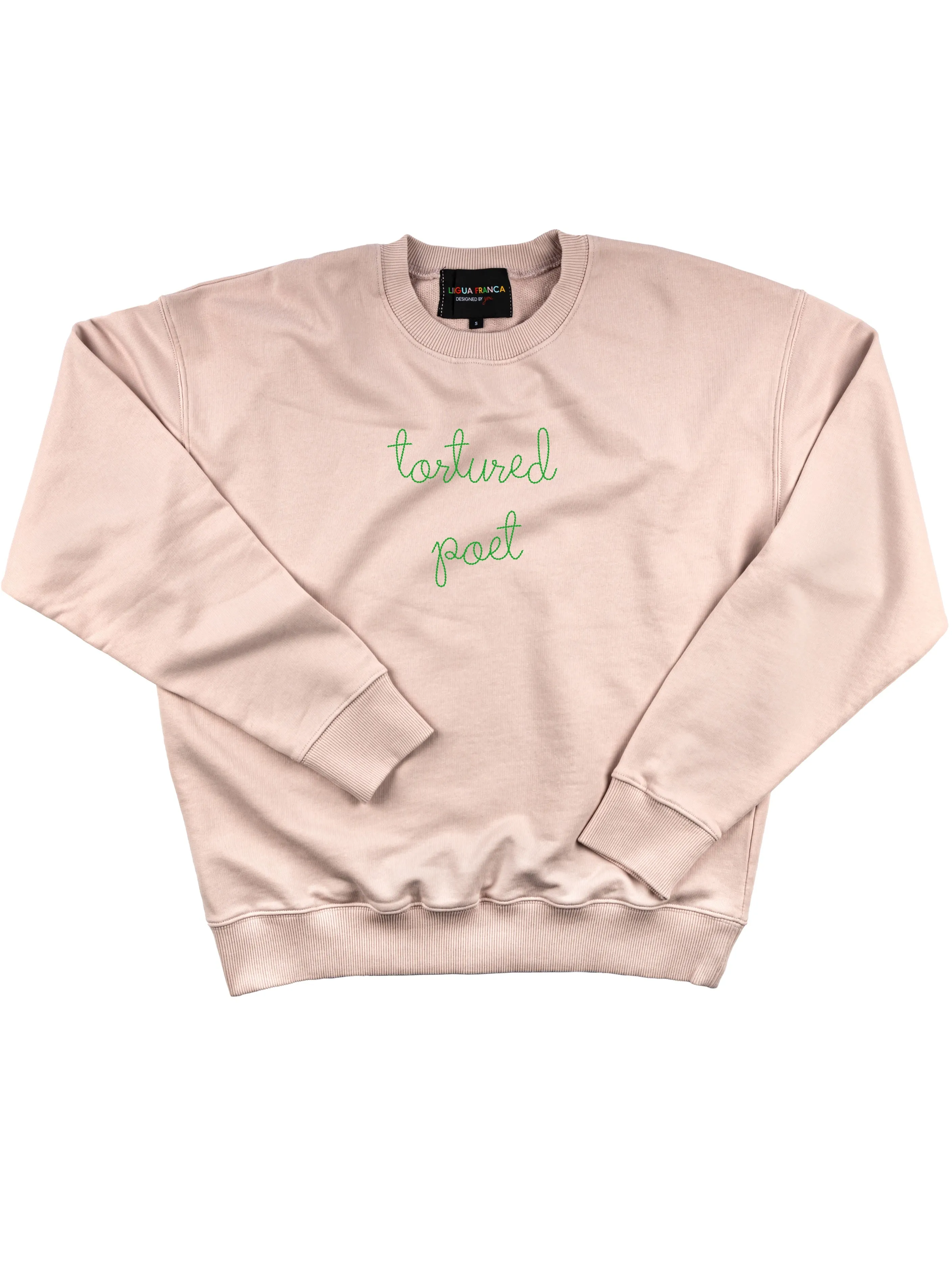"tortured poet" Women's Sweatshirt sold by Lingua Franca NYC product image thumbnail 5
