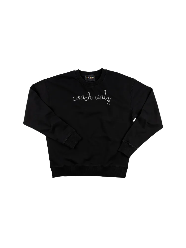 "coach walz" Women's Sweatshirt sold by Lingua Franca NYC product image thumbnail 3