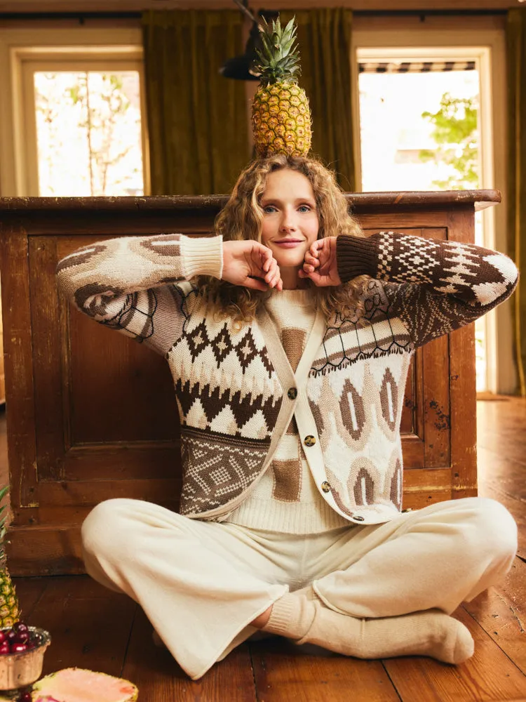 Lucy Oversized Cardigan sold by Lingua Franca NYC product image thumbnail 4