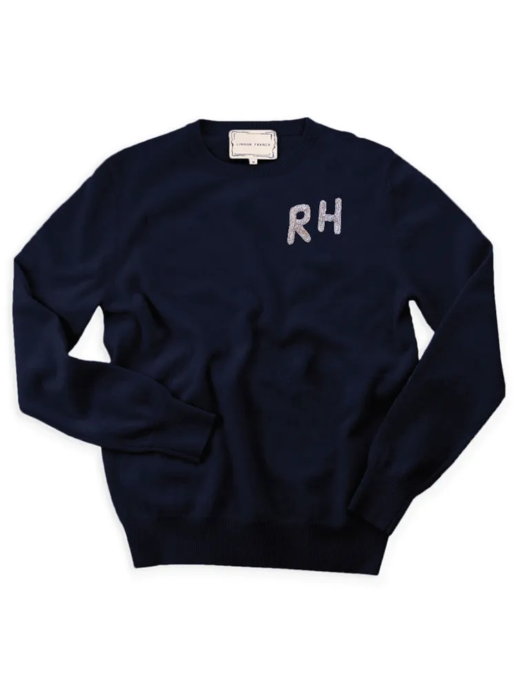 Custom Patch Crewneck sold by Lingua Franca NYC