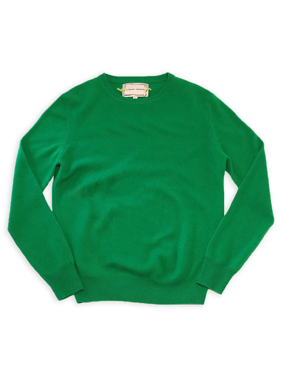 Custom Patch Crewneck sold by Lingua Franca NYC product image thumbnail 5
