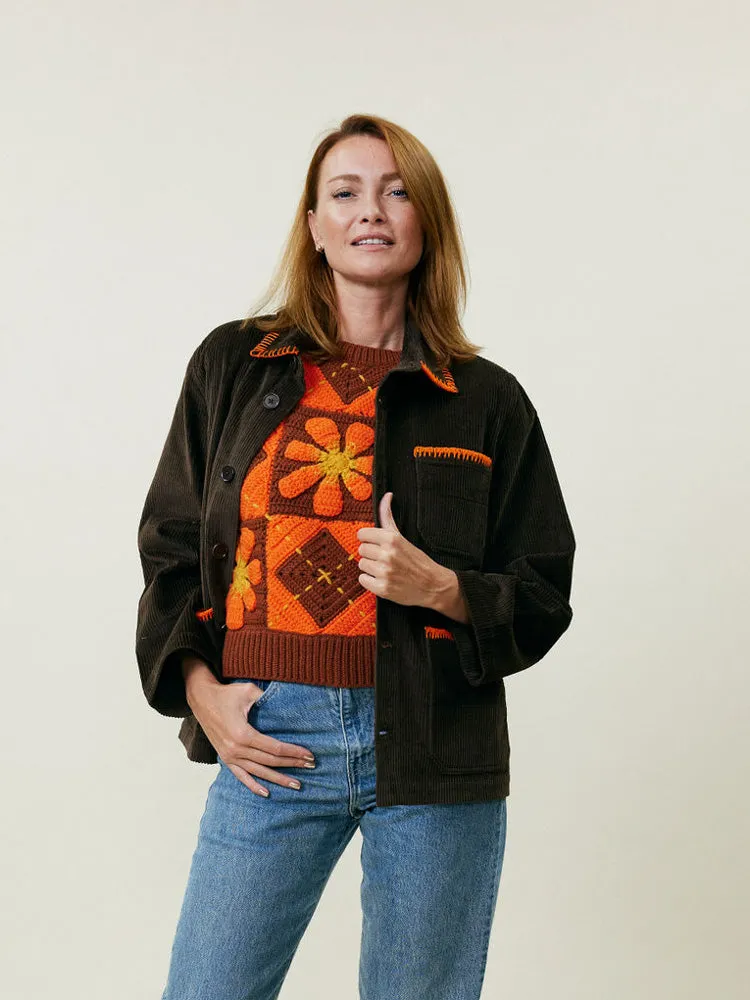 Crochet Vest sold by Lingua Franca NYC product image thumbnail 4