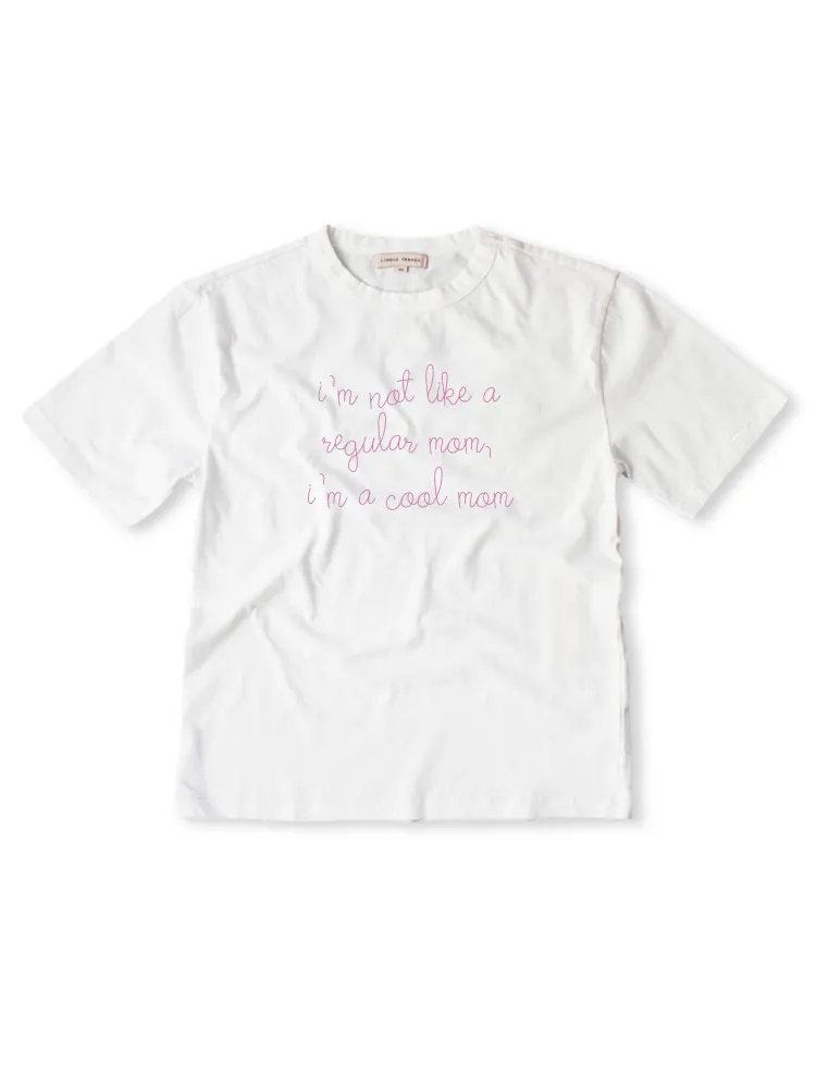 "cool mom" T-Shirt sold by Lingua Franca NYC product image thumbnail 2