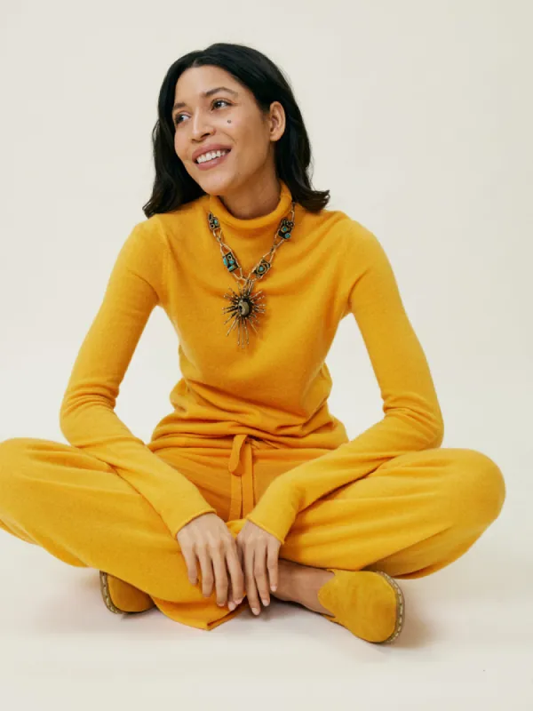 Cashmere Turtleneck made by Lingua Franca NYC