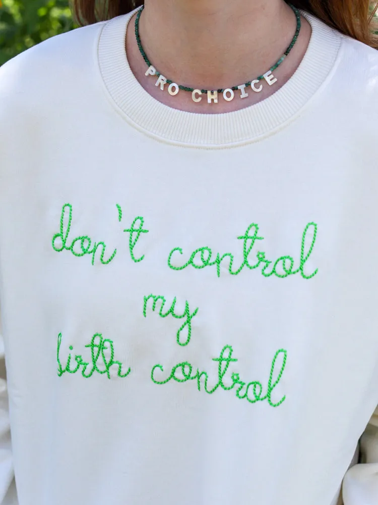 PRO CHOICE necklace sold by Lingua Franca NYC product image thumbnail 3