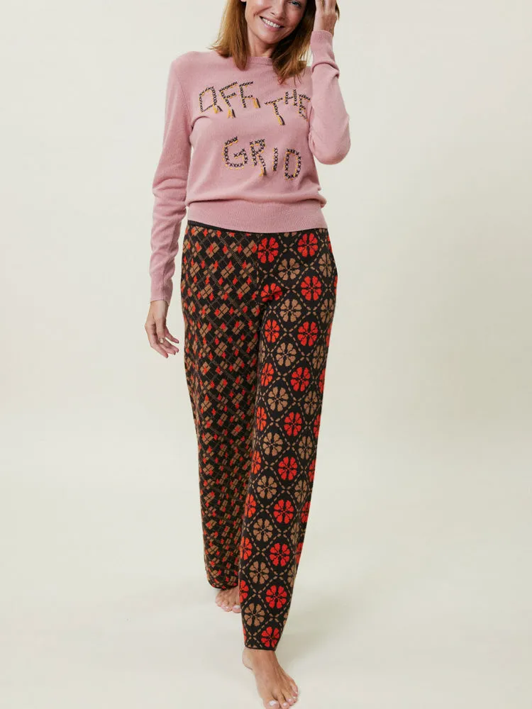 Jacquard Pants sold by Lingua Franca NYC product image thumbnail 5
