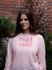 Landon Talks Crewneck sold by Lingua Franca NYC