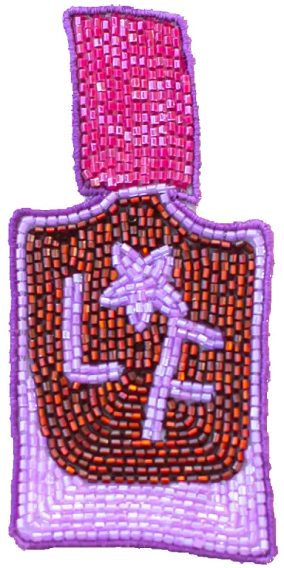 Beaded Nail Polish made by Lingua Franca NYC