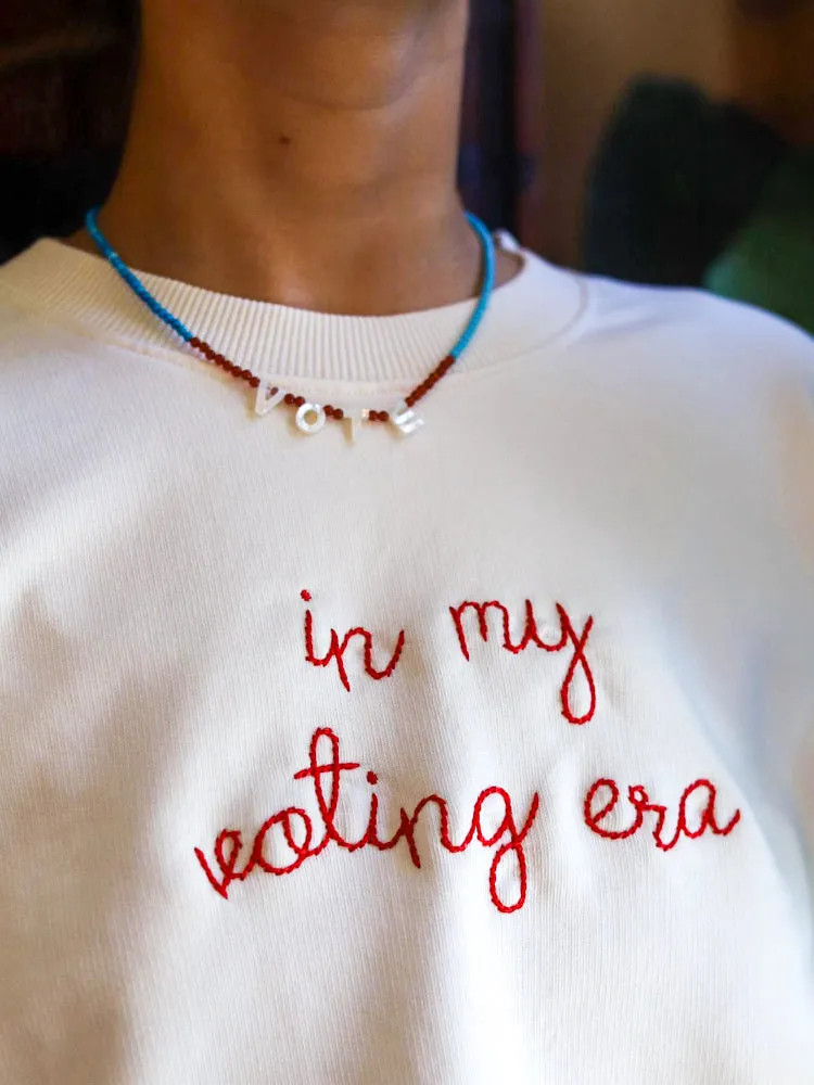 VOTE necklace sold by Lingua Franca NYC product image thumbnail 2