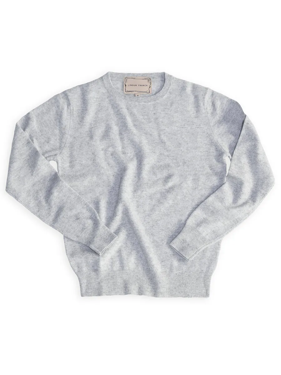 "science not fiction" Women's Crewneck sold by Lingua Franca NYC product image thumbnail 3