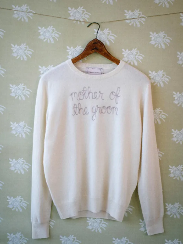 Parent of the Groom Crewneck made by Lingua Franca NYC