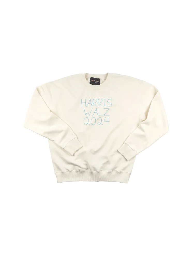 "harris walz 2024" Men's Sweatshirt sold by Lingua Franca NYC product image thumbnail 2