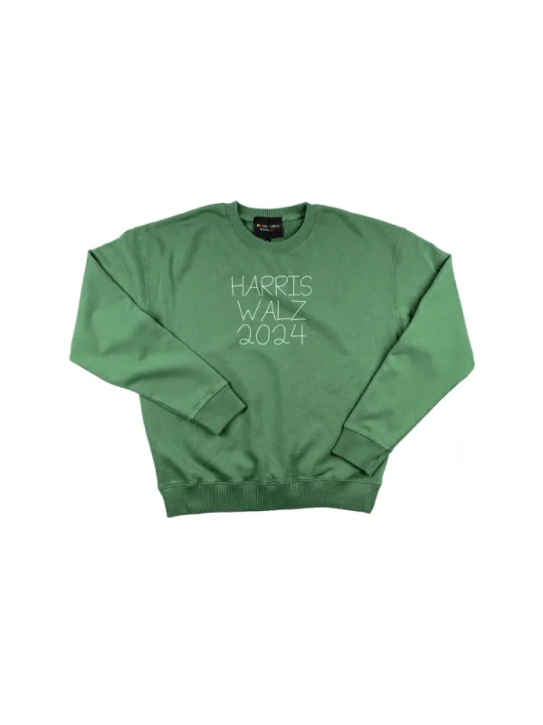 "harris walz 2024" Men's Sweatshirt sold by Lingua Franca NYC