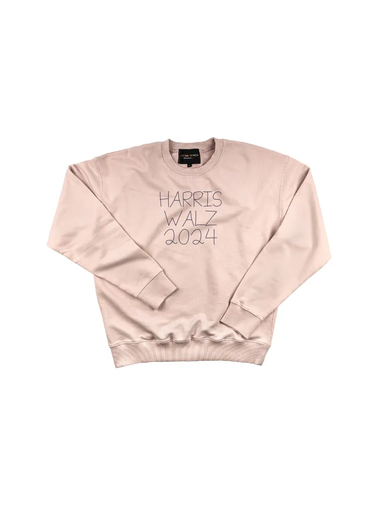 "harris walz 2024" Men's Sweatshirt sold by Lingua Franca NYC product image thumbnail 4