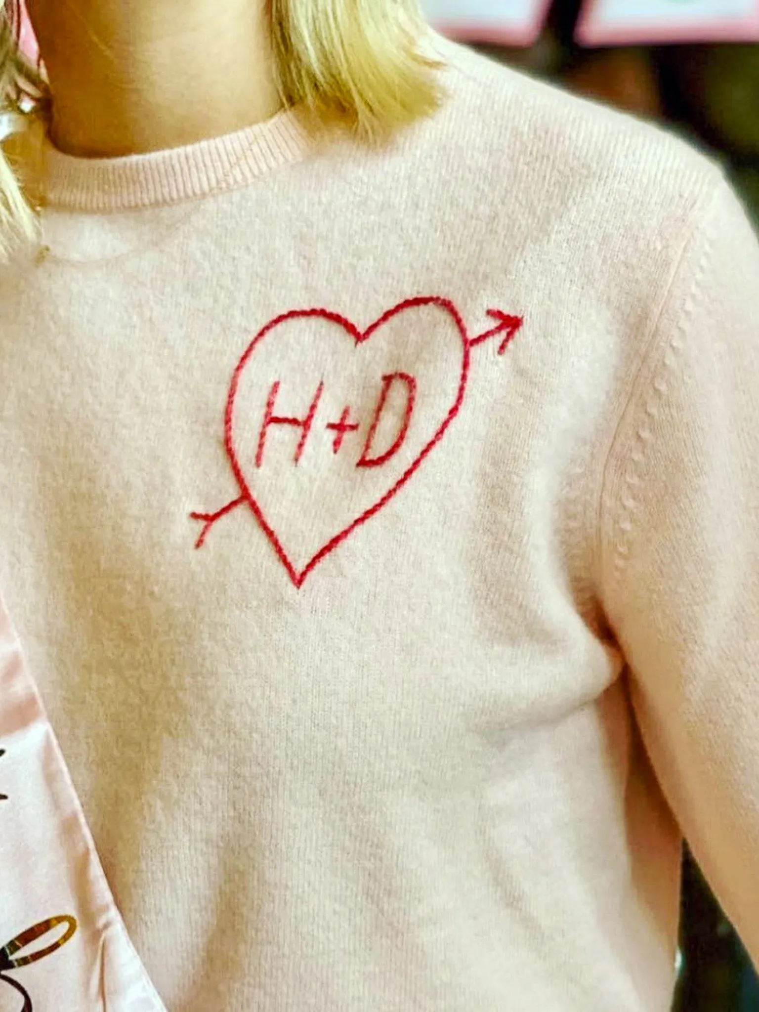 Sweetheart Crewneck sold by Lingua Franca NYC product image thumbnail 2