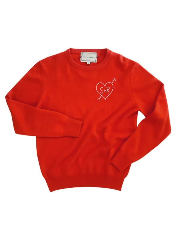 Sweetheart Crewneck sold by Lingua Franca NYC