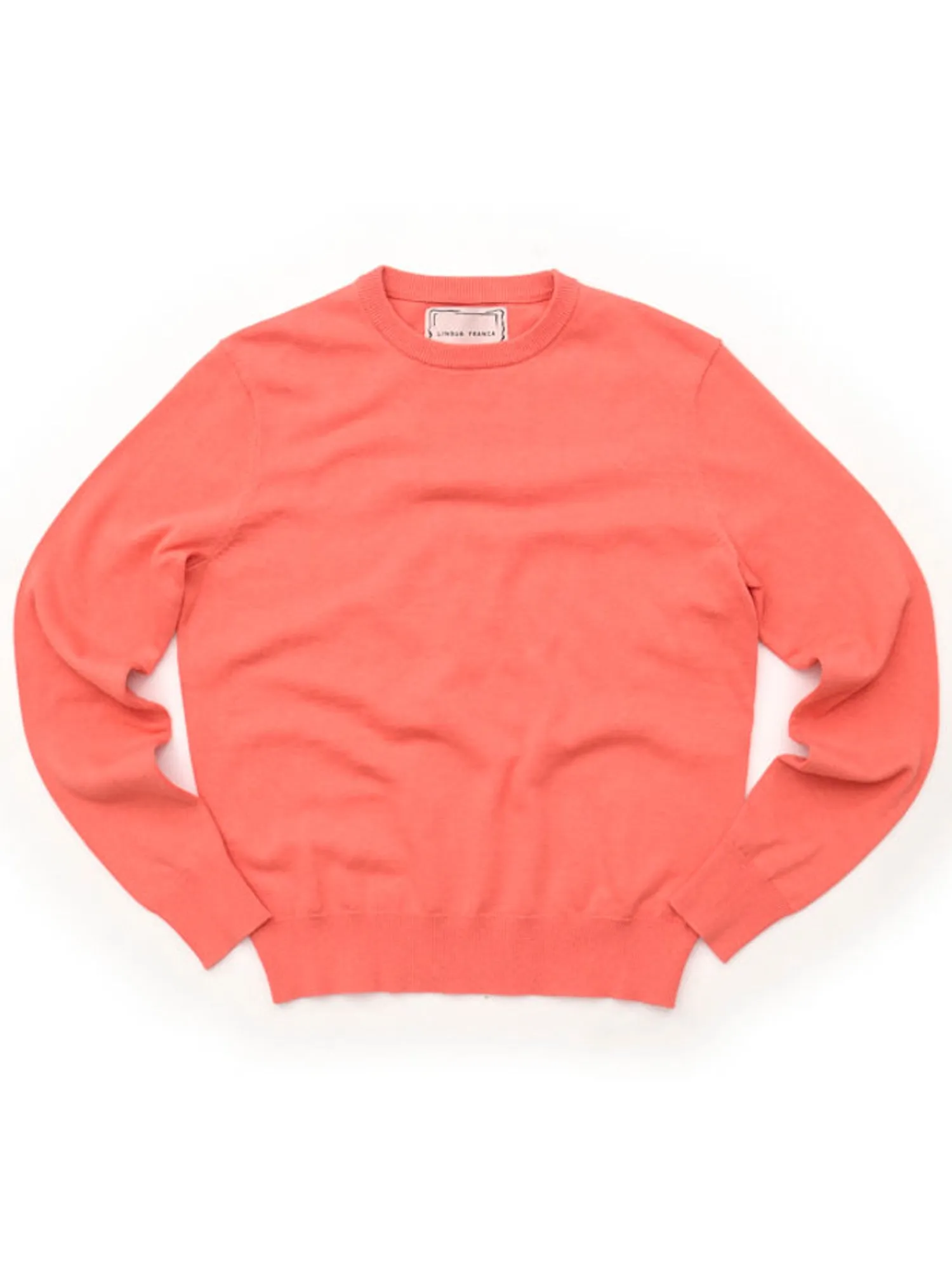 Custom Cotton Silk Crewneck sold by Lingua Franca NYC product image thumbnail 2