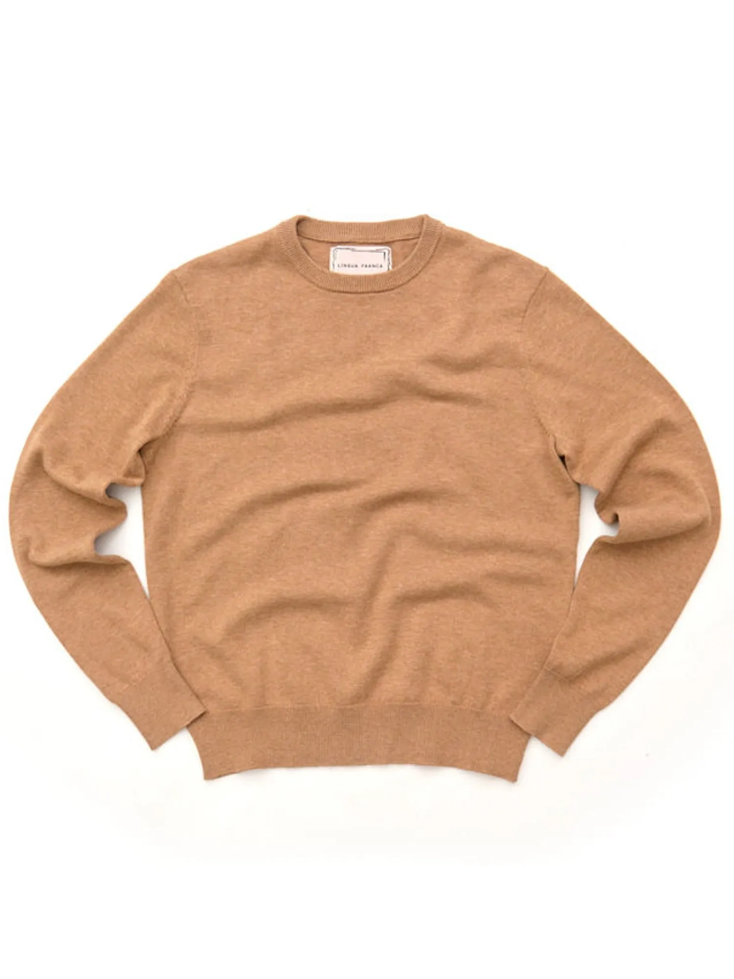 Custom Cotton Silk Crewneck sold by Lingua Franca NYC product image thumbnail 3