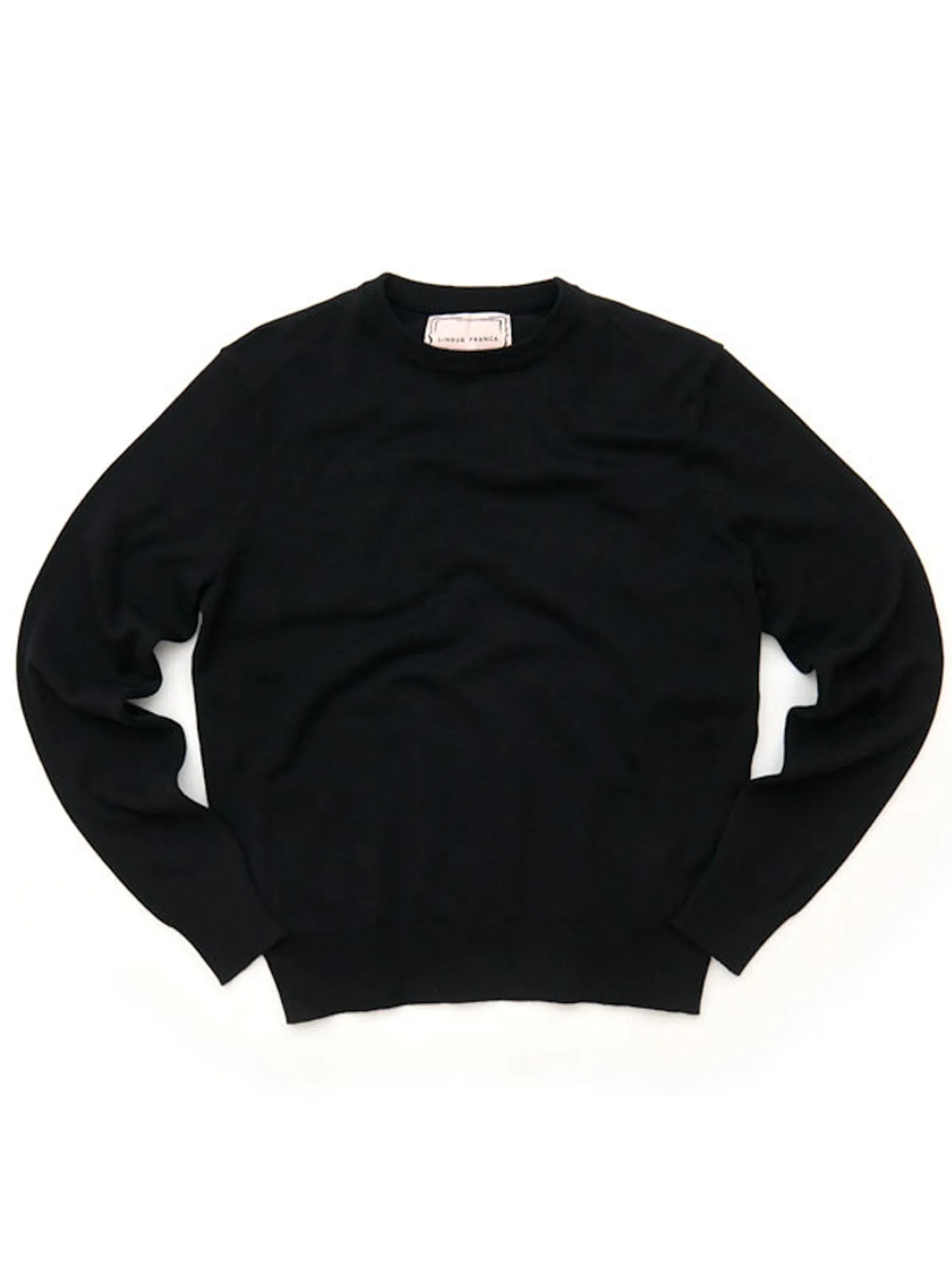 Custom Cotton Silk Crewneck sold by Lingua Franca NYC product image thumbnail 4
