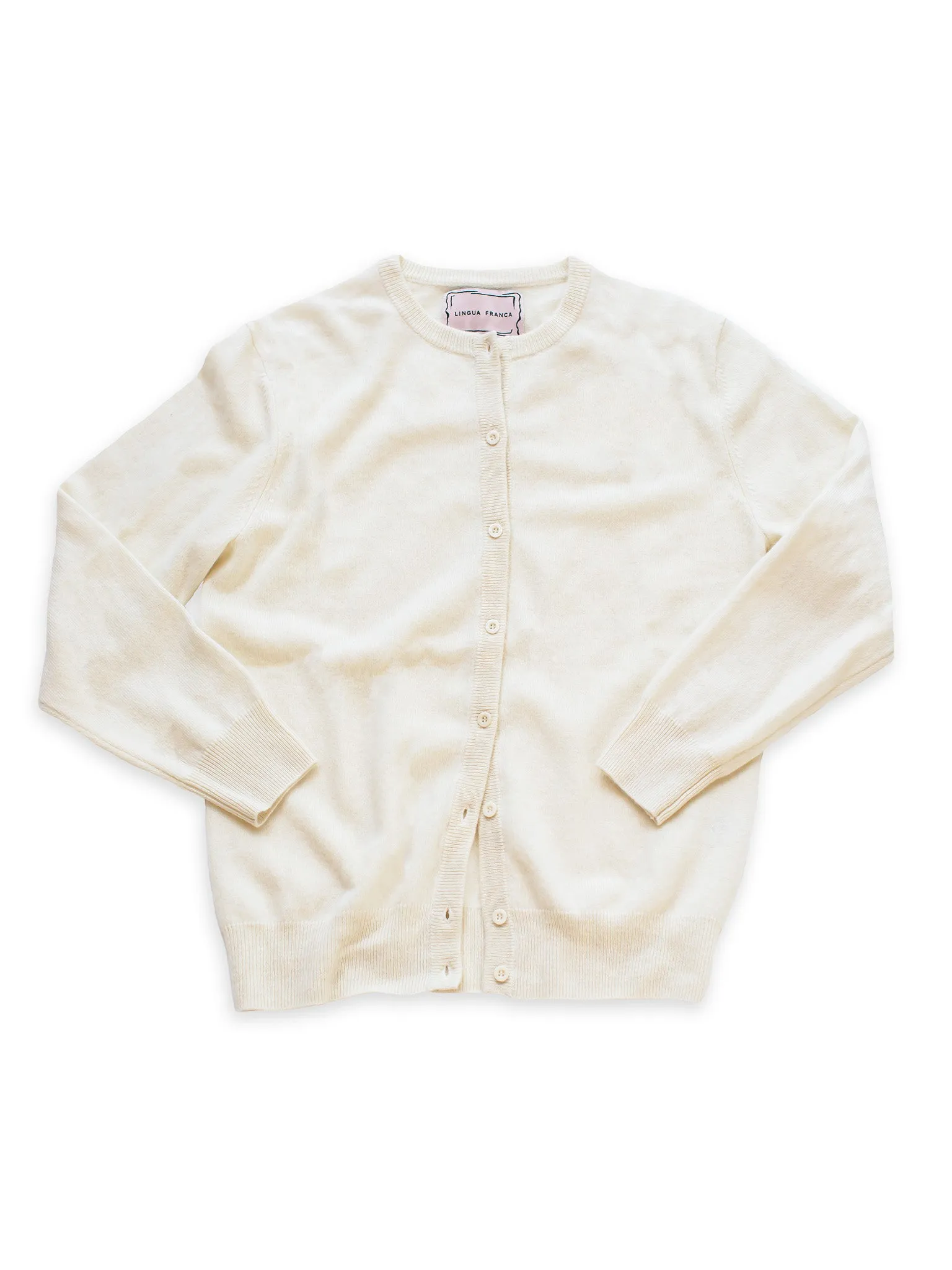 Classic Cardigan, Sans Stitching sold by Lingua Franca NYC product image thumbnail 2