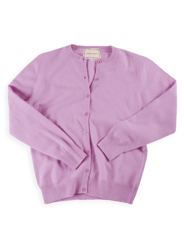 Classic Cardigan, Sans Stitching sold by Lingua Franca NYC