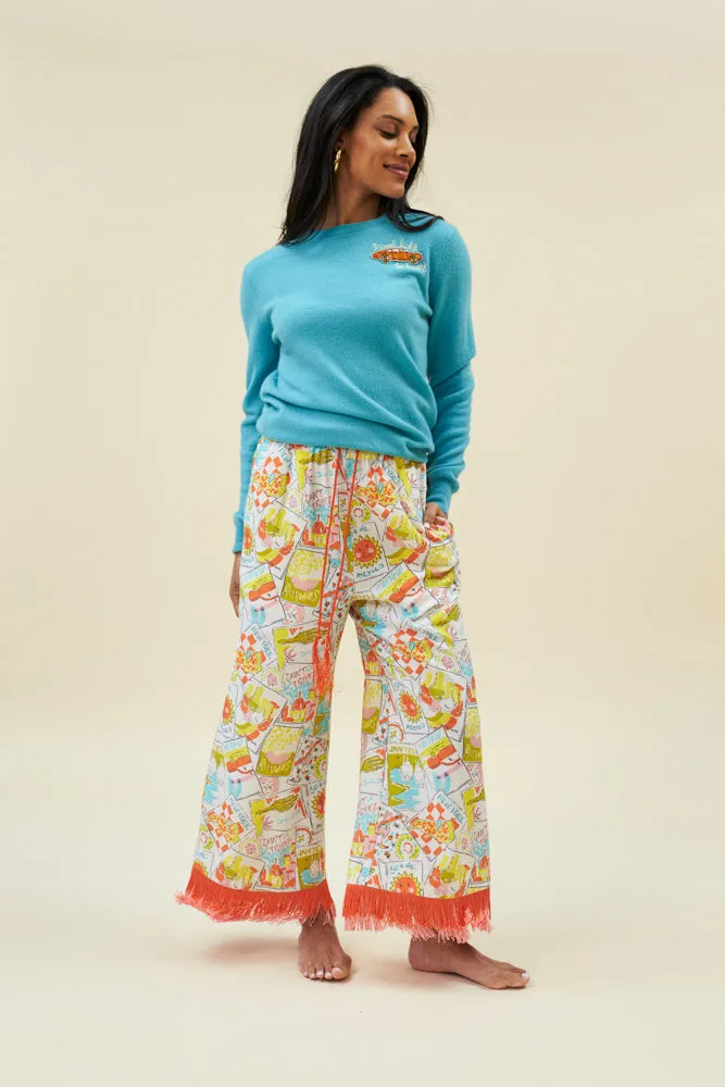 Travel Light Crewneck sold by Lingua Franca NYC product image thumbnail 2