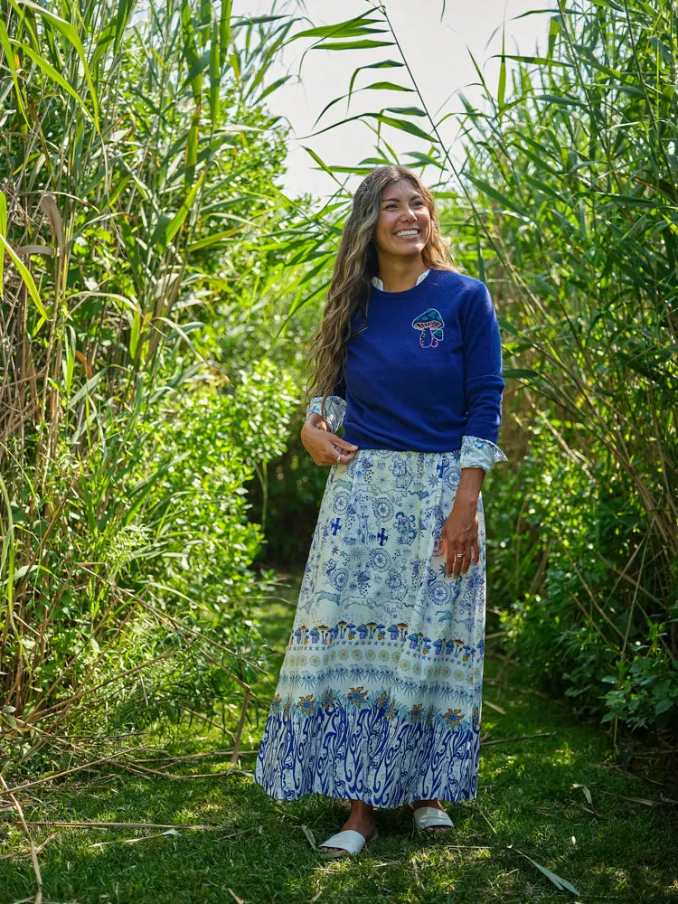 Magic Mushroom Crewneck sold by Lingua Franca NYC product image thumbnail 5