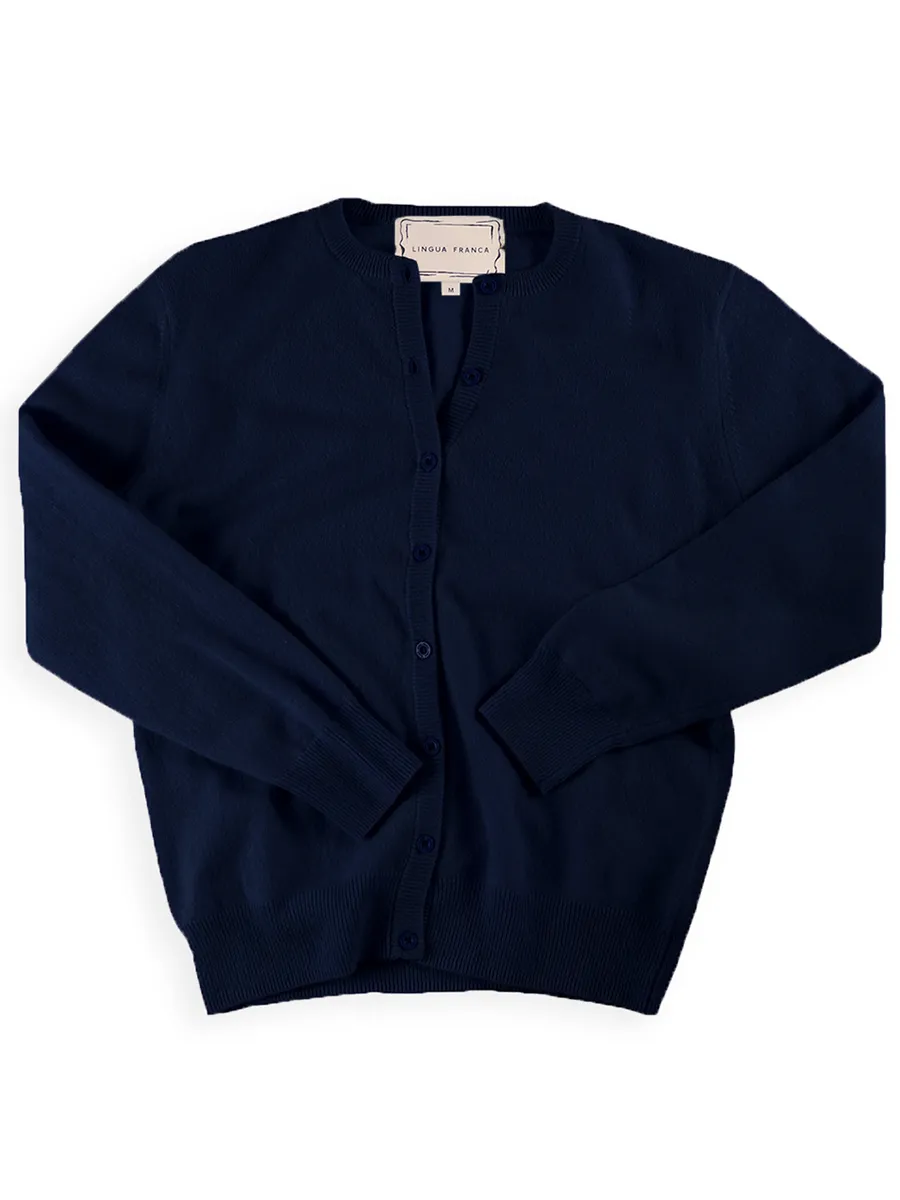 Custom Patch Cardigan sold by Lingua Franca NYC product image thumbnail 5