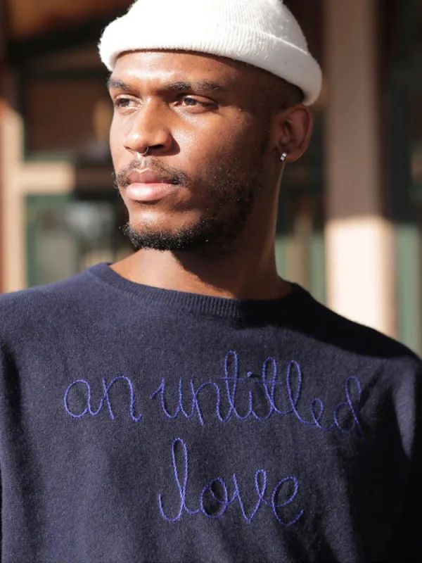 "an untitled love" Crewneck sold by Lingua Franca NYC