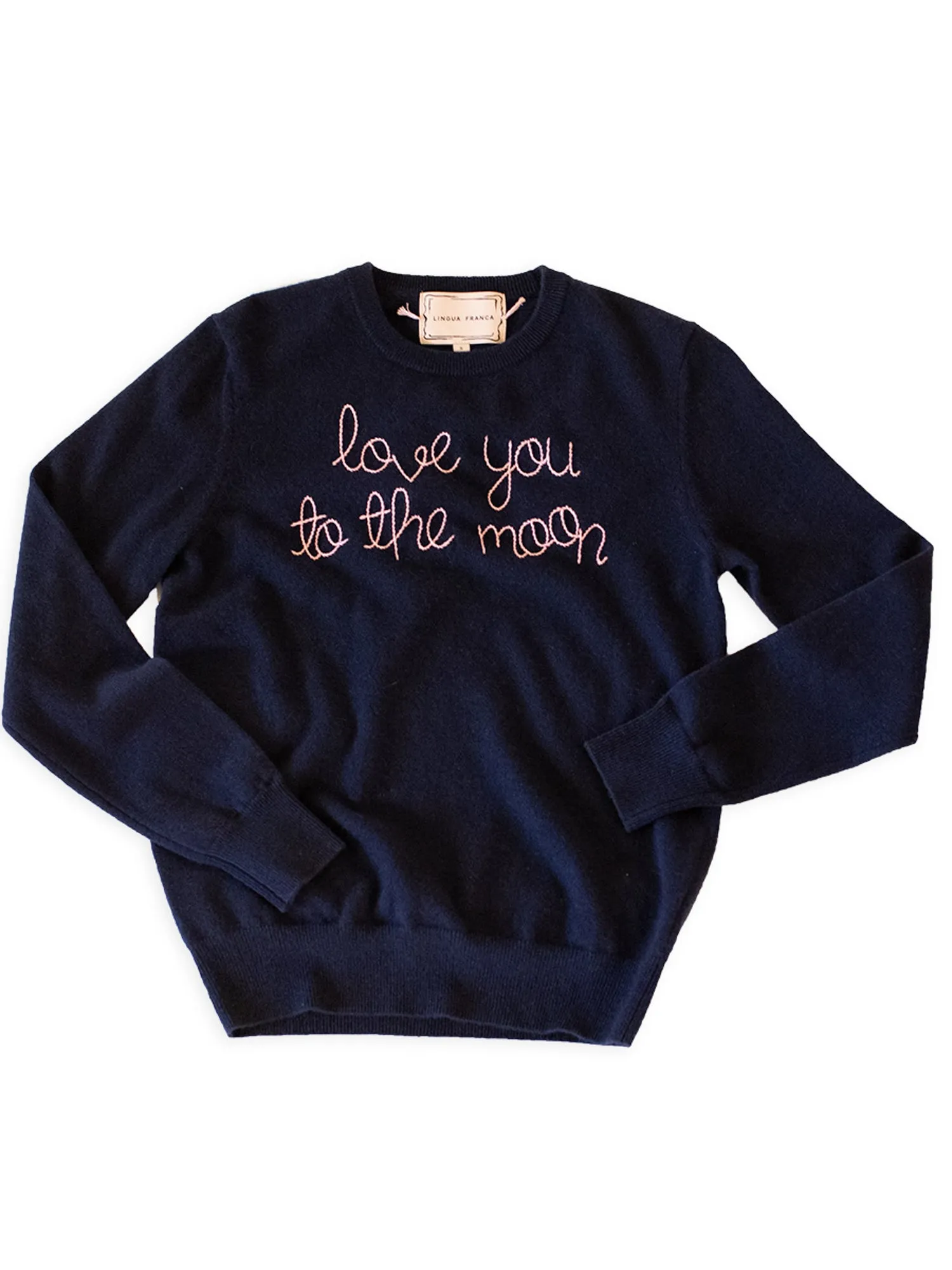 "love you to the moon and back" Crewneck sold by Lingua Franca NYC
