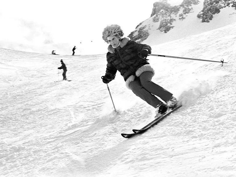 "ski bum" Crewneck sold by Lingua Franca NYC product image thumbnail 3