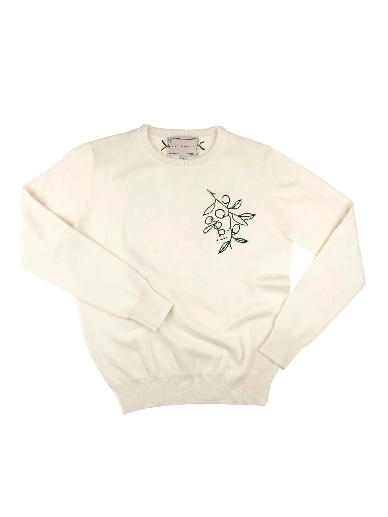 Opa! Crewneck sold by Lingua Franca NYC product image thumbnail 3