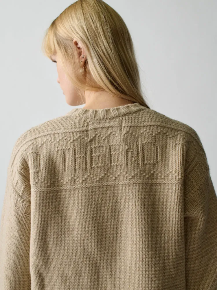 The End Guernsey Pullover sold by Lingua Franca NYC product image thumbnail 2