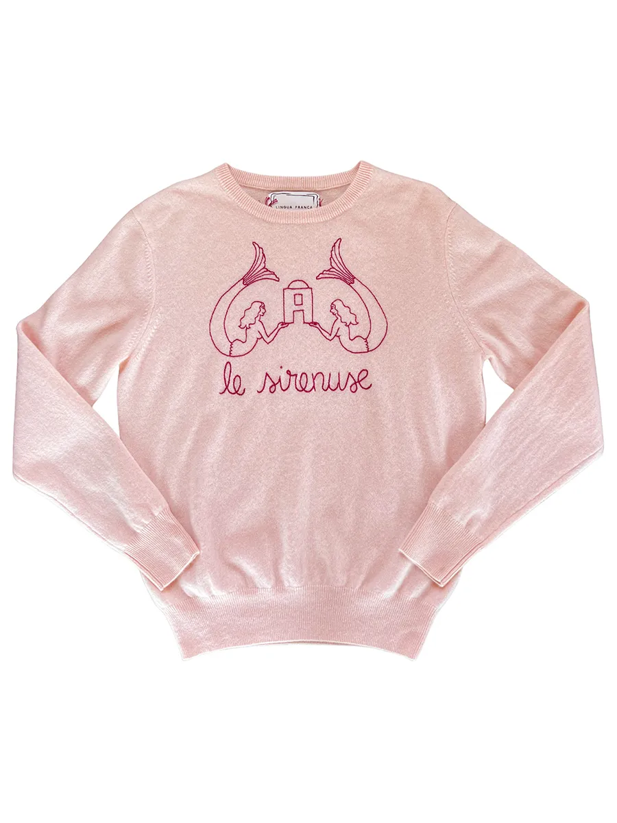 Le Sirenuse Crewneck sold by Lingua Franca NYC product image thumbnail 4