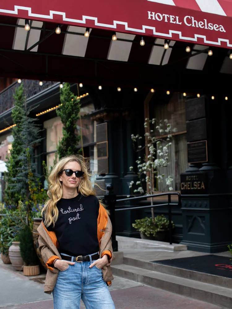 "tortured poet" T-Shirt sold by Lingua Franca NYC product image thumbnail 4