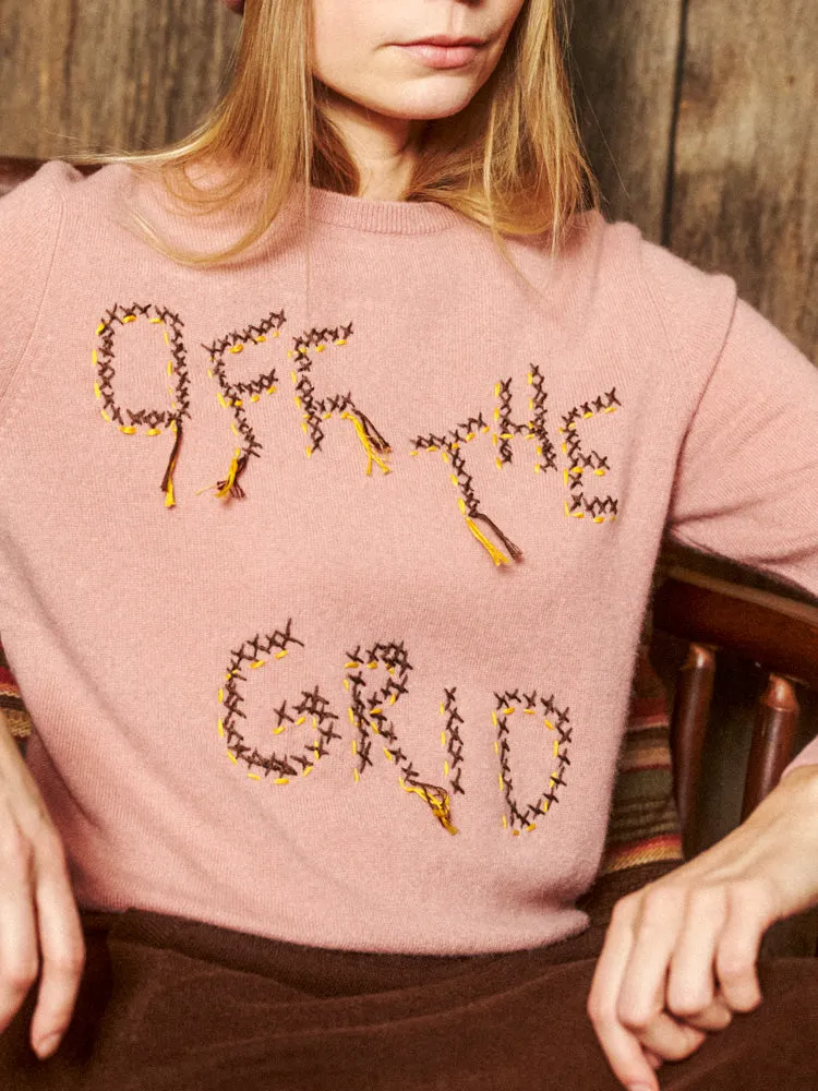 Off the Grid Crewneck sold by Lingua Franca NYC product image thumbnail 4