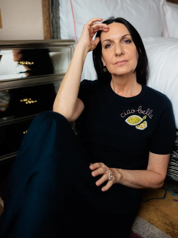 Ciao Bella Beaded Short Sleeve sold by Lingua Franca NYC product image thumbnail 3